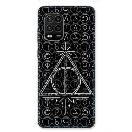 Coque pour Xiaomi Mi 10 Lite 5G - WB License harry potter pattern triangle noir