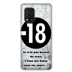Coque pour Xiaomi Mi 10 Lite 5G - Humour 18 ans