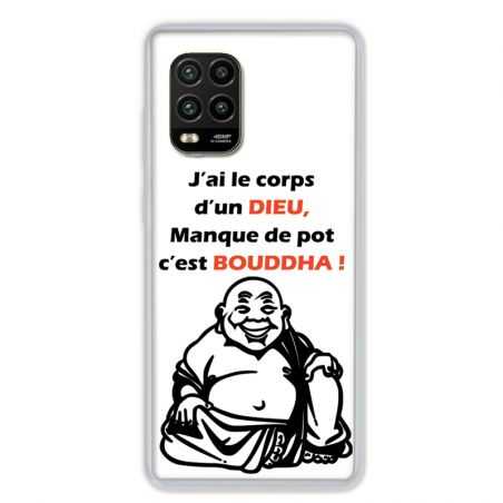 Coque pour Xiaomi Mi 10 Lite 5G - Humour Bouddha