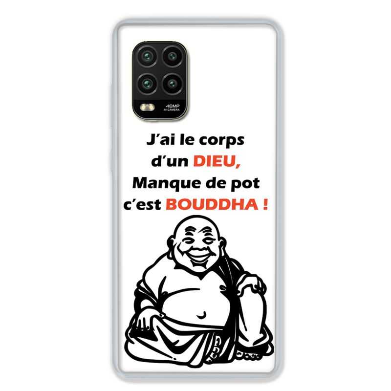 Coque pour Xiaomi Mi 10 Lite 5G - Humour Bouddha
