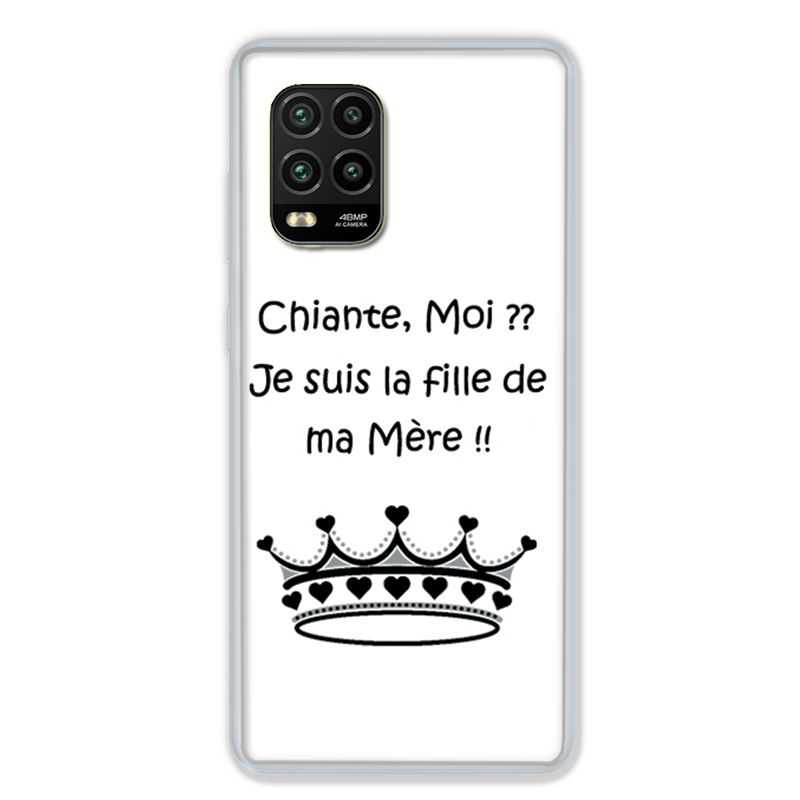 Coque pour Xiaomi Mi 10 Lite 5G - Humour Moi chiante