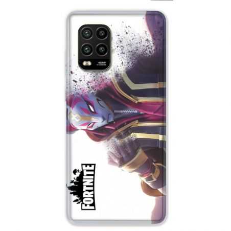 Coque pour Xiaomi Mi 10 Lite 5G - Fortnite Blanc