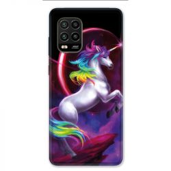 Coque pour Xiaomi Mi 10 Lite 5G - Licorne Arc en ciel