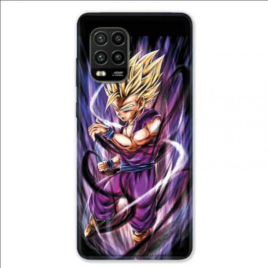 Coque pour Xiaomi Mi 10 Lite 5G - Manga Dragon Ball Sangohan violet