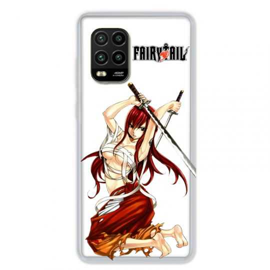Coque pour Xiaomi Mi 10 Lite 5G - Manga Fairy Tail Erza