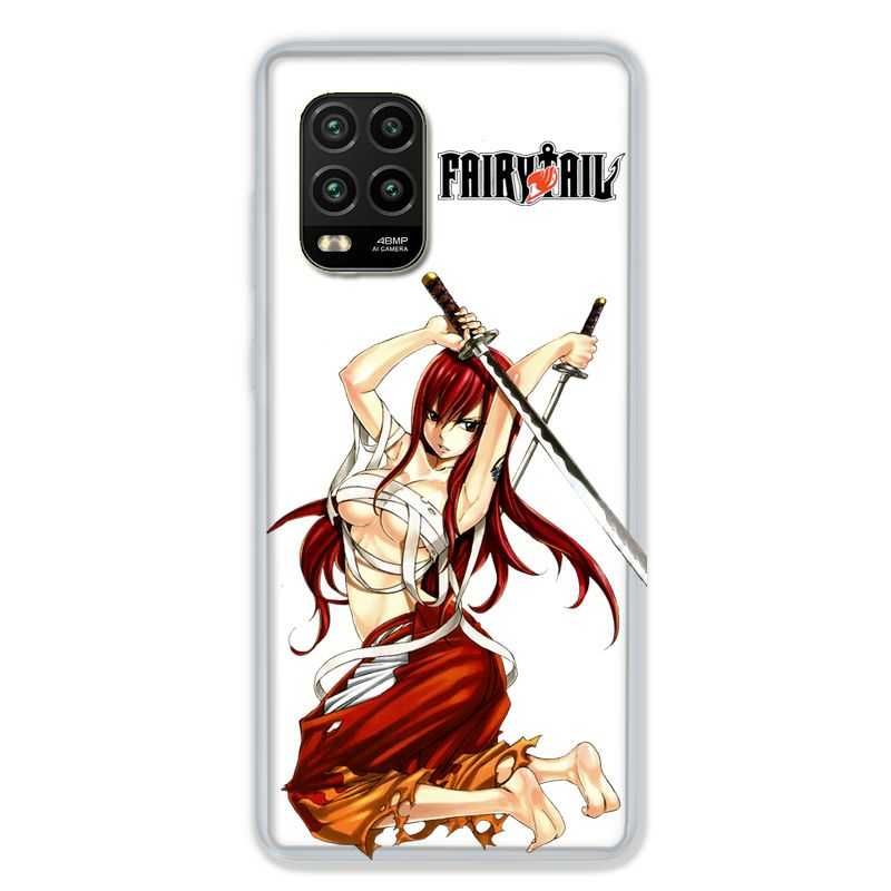 Coque pour Xiaomi Mi 10 Lite 5G - Manga Fairy Tail Erza