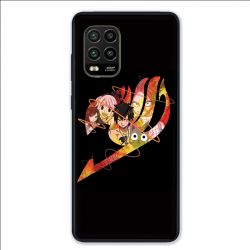 Coque pour Xiaomi Mi 10 Lite 5G - Manga Fairy Tail Logo Noir