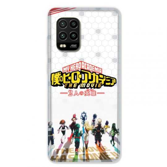 Coque pour Xiaomi Mi 10 Lite 5G - Manga My hero academia blanc