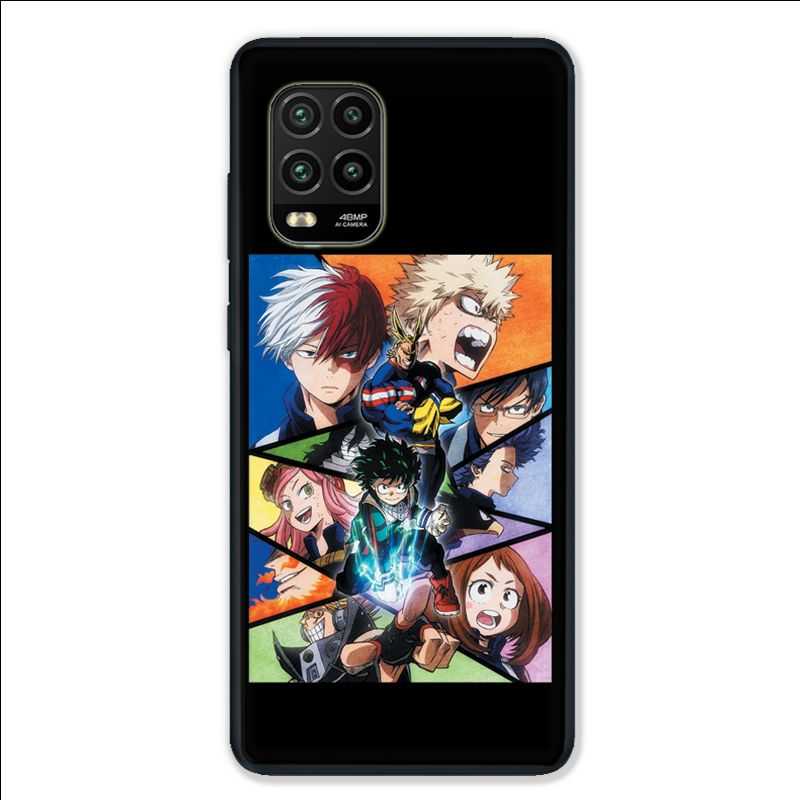 Coque pour Xiaomi Mi 10 Lite 5G - Manga My hero academia noir
