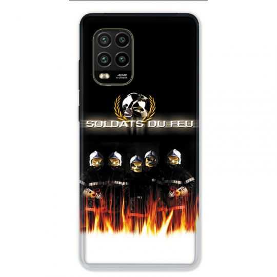 Coque pour Xiaomi Mi 10 Lite 5G - pompier soldat