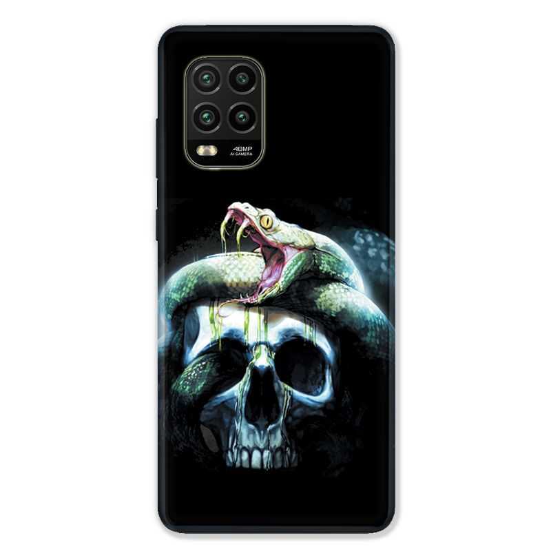 Coque pour Xiaomi Mi 10 Lite 5G - serpent crane