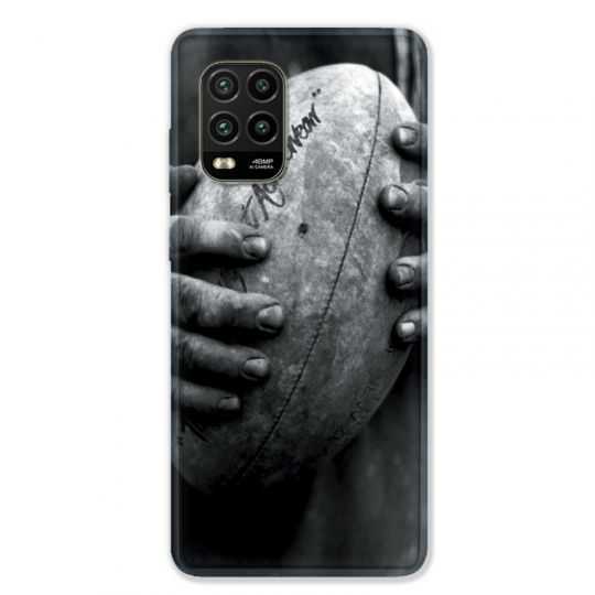 Coque pour Xiaomi Mi 10 Lite 5G - Rugby ballon vintage
