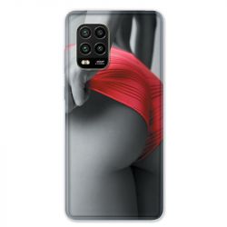 Coque pour Xiaomi Mi 10 Lite 5G - Sexy tanga rouge