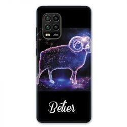 Coque pour Xiaomi Mi 10 Lite 5G - signe zodiaque 2 Bélier