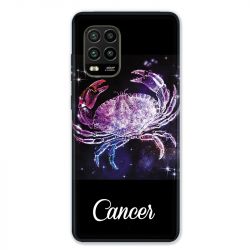 Coque pour Xiaomi Mi 10 Lite 5G - signe zodiaque 2 Cancer