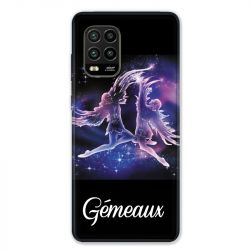 Coque pour Xiaomi Mi 10 Lite 5G - signe zodiaque 2 Gémeaux