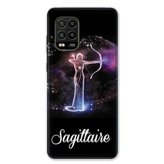 Coque pour Xiaomi Mi 10 Lite 5G - signe zodiaque 2 Sagittaire