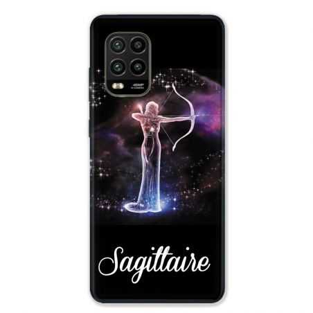 Coque pour Xiaomi Mi 10 Lite 5G - signe zodiaque 2 Sagittaire
