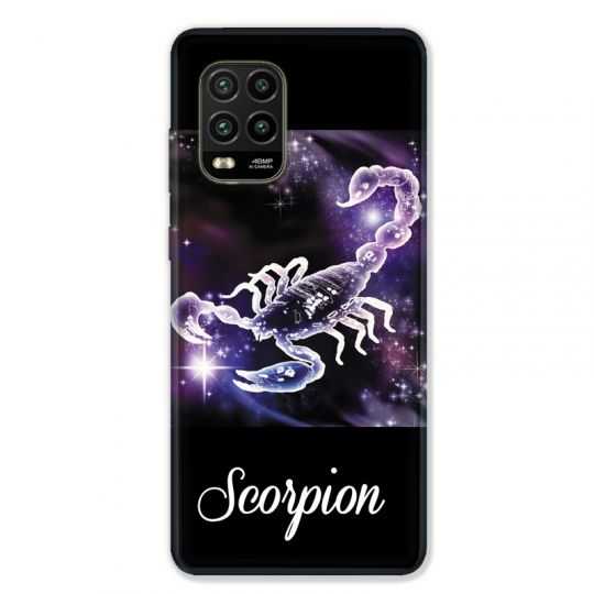 Coque pour Xiaomi Mi 10 Lite 5G - signe zodiaque 2 Scorpion