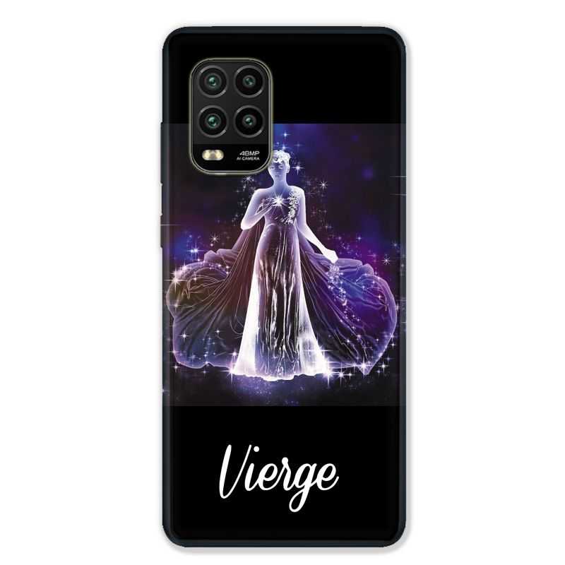 Coque pour Xiaomi Mi 10 Lite 5G - signe zodiaque 2 Vierge