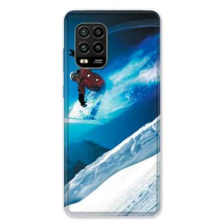 Coque pour Xiaomi Mi 10 Lite 5G - Snowboard saut