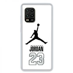 Coque pour Xiaomi Mi 10 Lite 5G - Jordan 23 Blanc