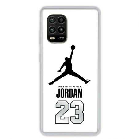 Coque pour Xiaomi Mi 10 Lite 5G - Jordan 23 Blanc