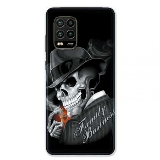Coque pour Xiaomi Mi 10 Lite 5G - tete de mort family business