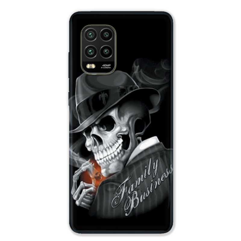 Coque pour Xiaomi Mi 10 Lite 5G - tete de mort family business