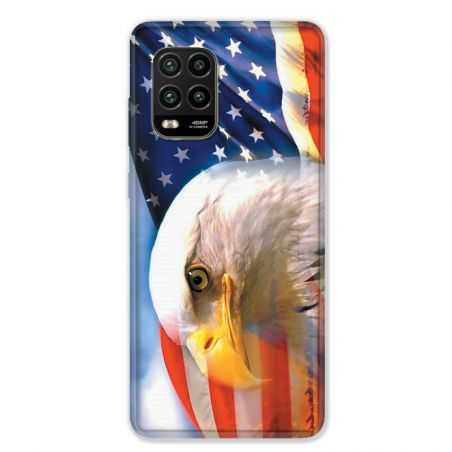 Coque pour Xiaomi Mi 10 Lite 5G - Amerique USA Aigle