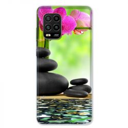 Coque pour Xiaomi Mi 10 Lite 5G - orchidee eau