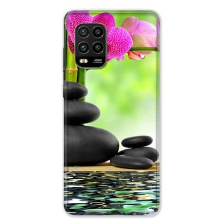 Coque pour Xiaomi Mi 10 Lite 5G - orchidee eau