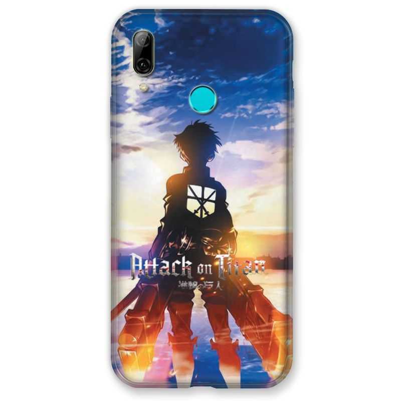 Coque pour Samsung Galaxy A40 Manga Attaque titans Soleil