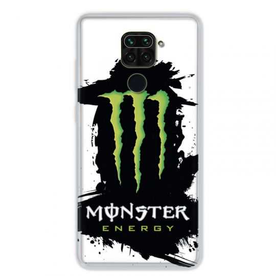 Coque pour Xiaomi Redmi Note 9 - Monster Energy tache
