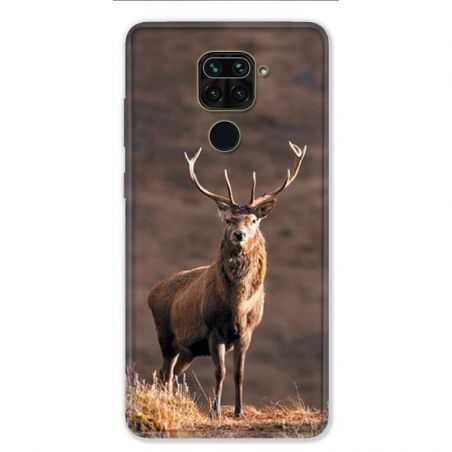 Coque pour Xiaomi Redmi Note 9 - chasse chevreuil Blanc