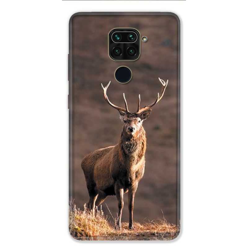 Coque pour Xiaomi Redmi Note 9 - chasse chevreuil Blanc
