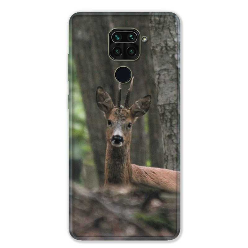 Coque pour Xiaomi Redmi Note 9 - chasse chevreuil Bois