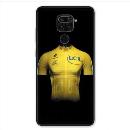 Coque pour Xiaomi Redmi Note 9 - Cyclisme Maillot jaune