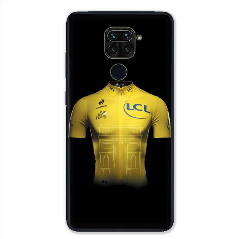 Coque pour Xiaomi Redmi Note 9 - Cyclisme Maillot jaune