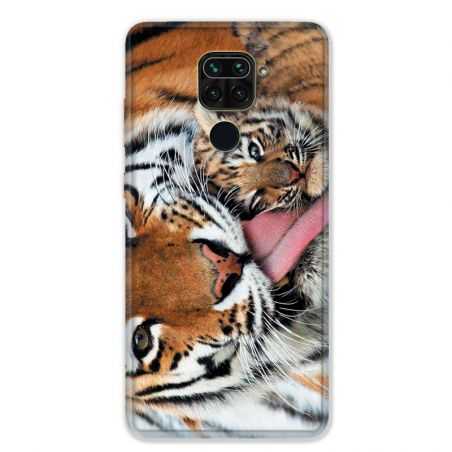 Coque pour Xiaomi Redmi Note 9 - bebe tigre