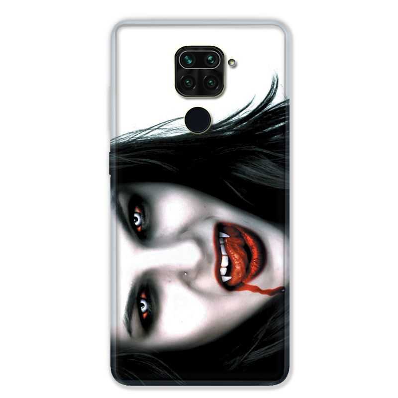 Coque pour Xiaomi Redmi Note 9 - Vampire blanc
