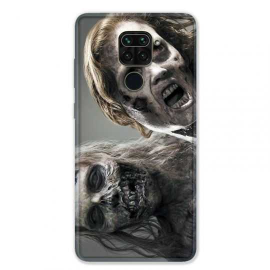Coque pour Xiaomi Redmi Note 9 - Zombie blanc