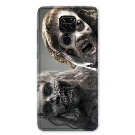Coque pour Xiaomi Redmi Note 9 - Zombie blanc