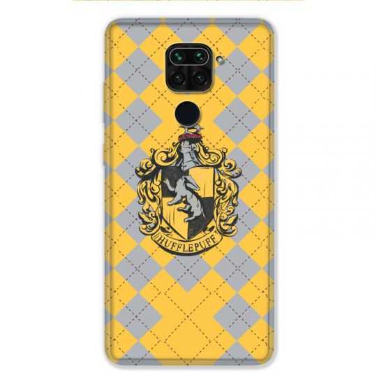 Coque pour Xiaomi Redmi Note 9 - WB License harry potter ecole Hufflepuff
