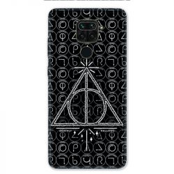 Coque pour Xiaomi Redmi Note 9 - WB License harry potter pattern triangle noir
