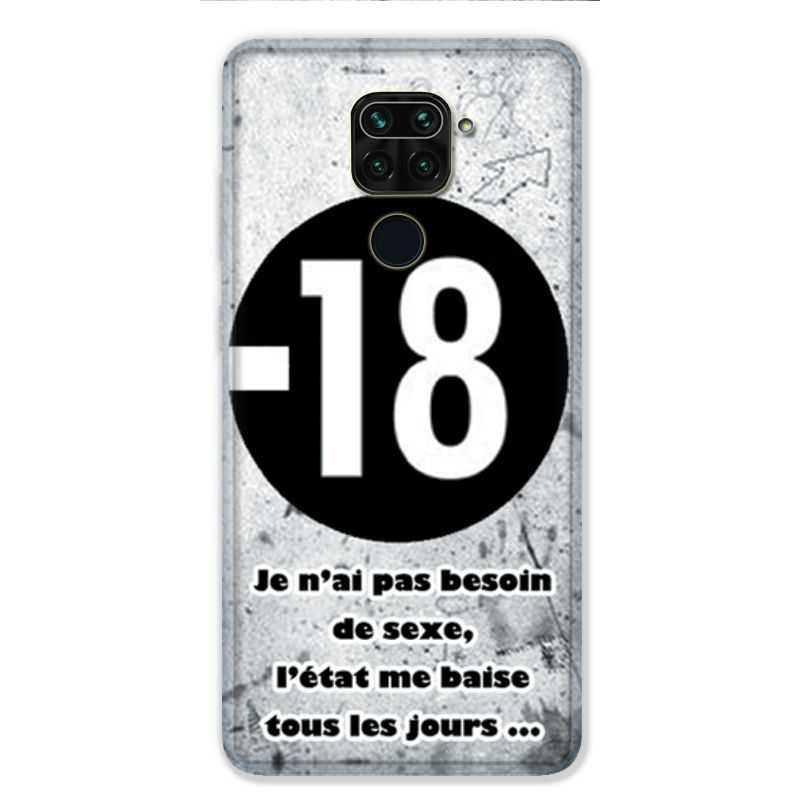 Coque pour Xiaomi Redmi Note 9 - Humour 18 ans