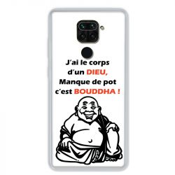 Coque pour Xiaomi Redmi Note 9 - Humour Bouddha