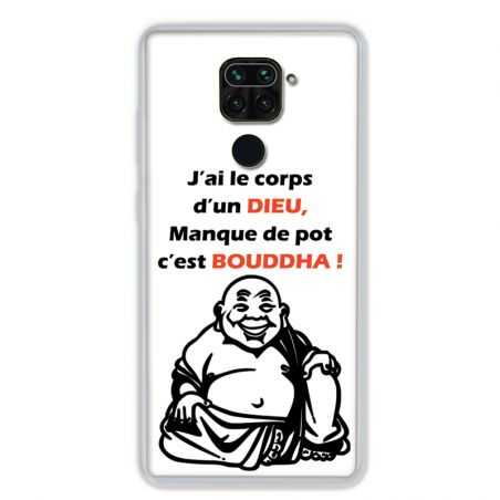 Coque pour Xiaomi Redmi Note 9 - Humour Bouddha