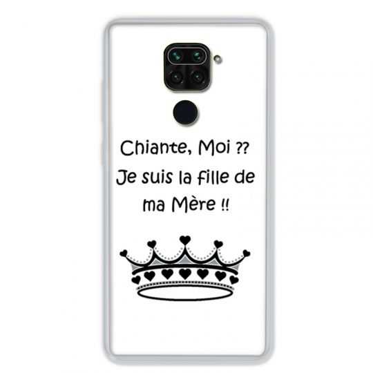 Coque pour Xiaomi Redmi Note 9 - Humour Moi chiante