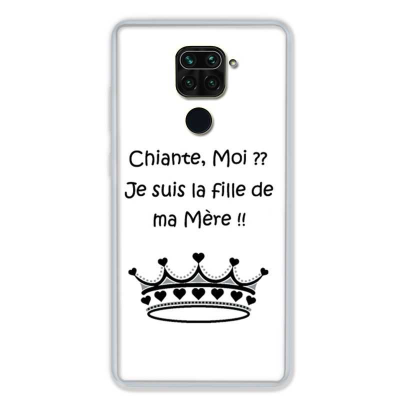 Coque pour Xiaomi Redmi Note 9 - Humour Moi chiante
